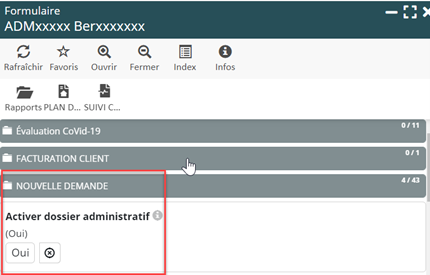Déplacement question dossier admin 1 - avant