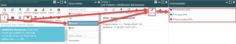 Vereinfachung der Erfassung: Ersatz von Fragen durch Befehle