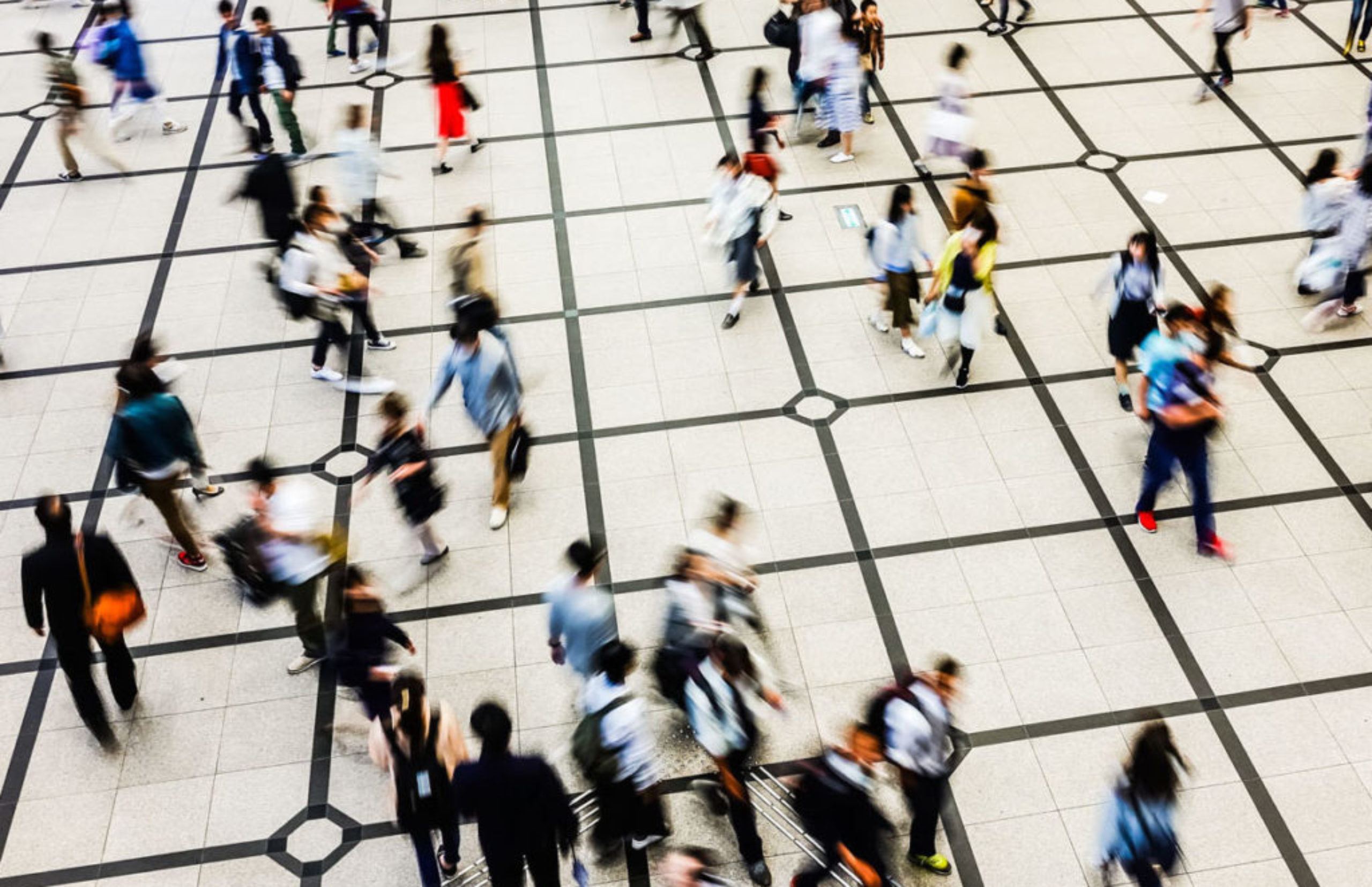 群衆 雑踏イメージ